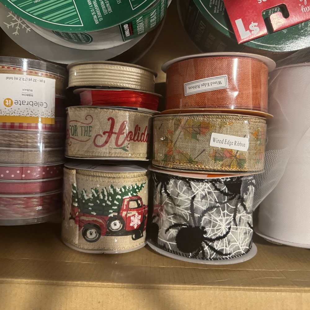Festive Holiday Ribbon Collection